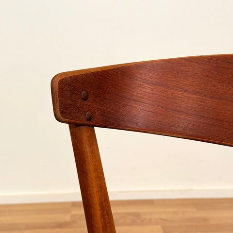 Danish set of 6 dining chairs 'model 206' by Thomas Harlev for Farstrup