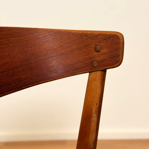 Danish set of 6 dining chairs 'model 206' by Thomas Harlev for Farstrup