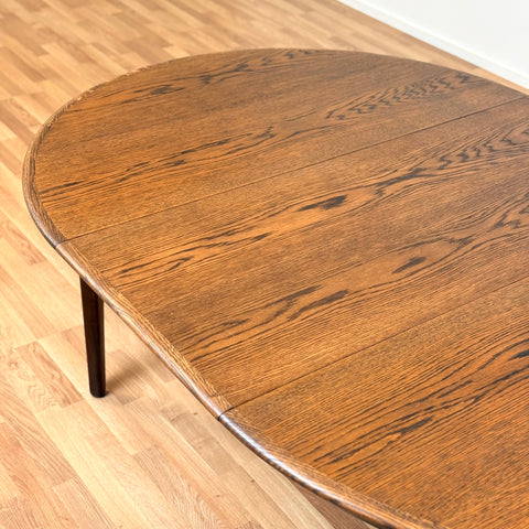 Dining table in oak by Henry Kjærnulf for Sorø møbelfabrik, 1950s-60s, Denmark