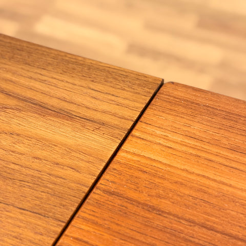 Dining table in teak by most likely by Thorsø stole- och møbelfabrik, 1950s-60s, Denmark - Beyo Vintage