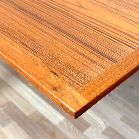 Dining table in teak by Vejle Stole & Furniture Factory, 1950s-60s, Denmark - Beyo Vintage