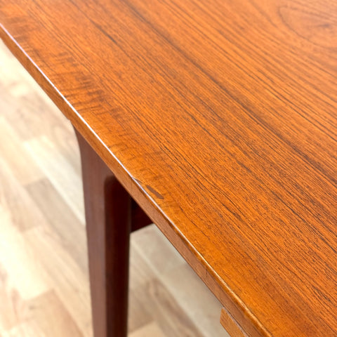 Dining table in teak by Vejle Stole & Furniture Factory, 1950s-60s, Denmark - Beyo Vintage