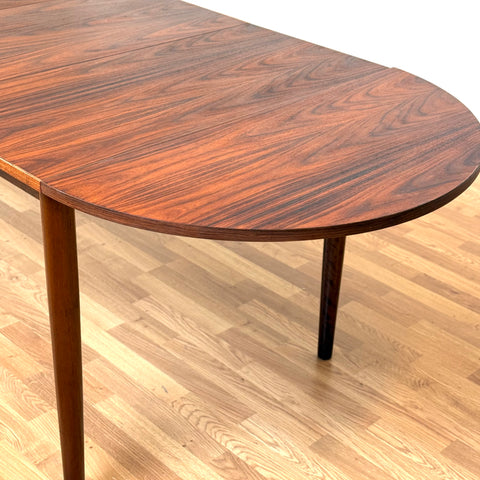 Dining table with 3 extensions "Arne Vodder", 1950s-60s, Denmark - Beyo Vintage