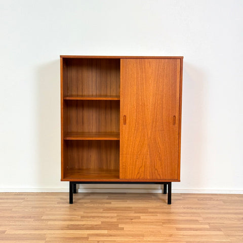 Door cabinet in teak, 1950s-60s, Denmark - Beyo Vintage