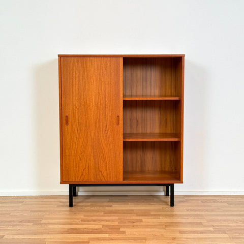 Door cabinet in teak, 1950s-60s, Denmark - Beyo Vintage