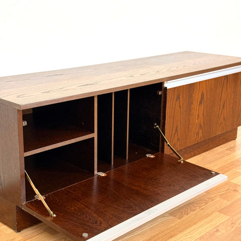 Sideboard in oak by Torbjörn Afdal for Bagn Möbelindustri, 1960s-70s, Norway - Beyo Vintage