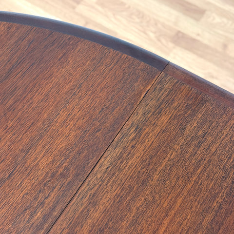 PRICE Round dining table in Santos rosewood by Torbjörn Afdal for Bruksbo, 1950s-60s, Norway - Beyo Vintage