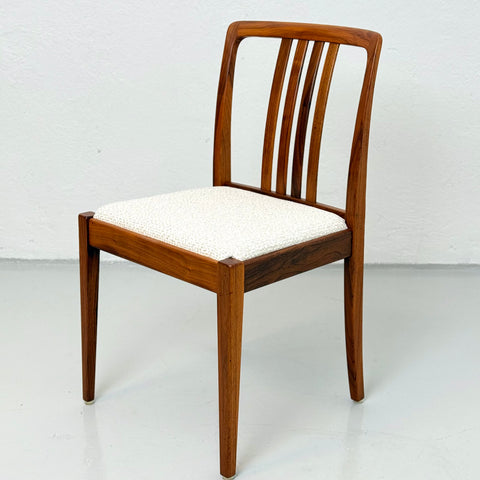 Set of 4 chairs made of walnut by Lammhult, 1950s-60s, Sweden - Beyo Vintage