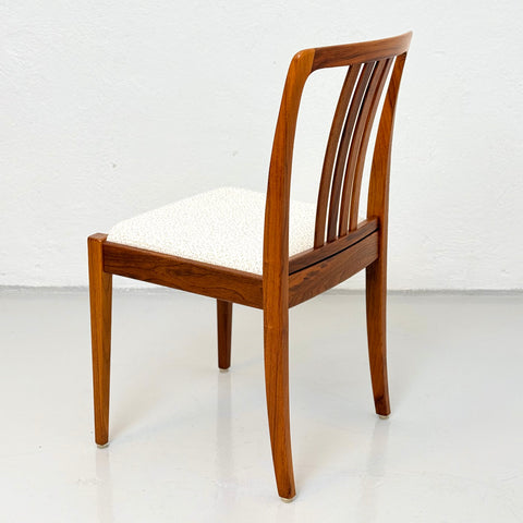Set of 4 chairs made of walnut by Lammhult, 1950s-60s, Sweden - Beyo Vintage