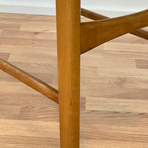 Set of 4 dining chairs, Ib Kofod Larsen 1960s - Beyo Vintage