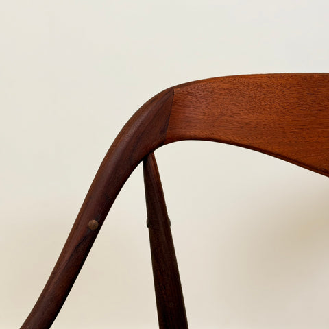 Set of 4 dining chairs in teak by Johannes Andersen for Uldum, 1950s-60s, Denmark