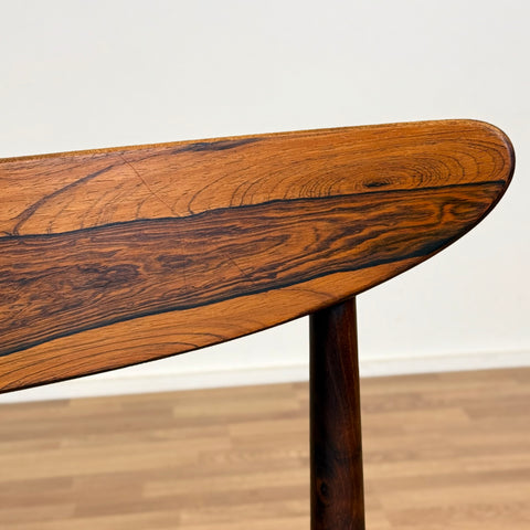 Set of 4 chairs made of Santos rosewood by EW Bach for AS Skovby Møbelfabrik, 1950s-60s, Denmark - Beyo Vintage