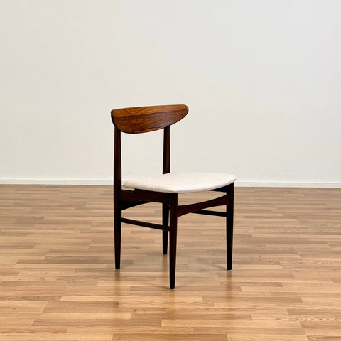 Set of 4 chairs made of Santos rosewood by EW Bach for AS Skovby Møbelfabrik, 1950s-60s, Denmark - Beyo Vintage