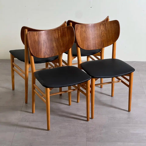 Set of 4 dining chairs, Nils&Eva Koppel - Beyo Vintage