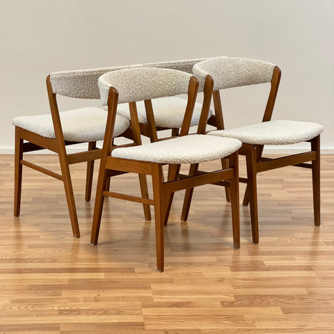Set of 4 dining chairs, Saxkjøbing Savvaerk & Stolefabrik - Beyo Vintage