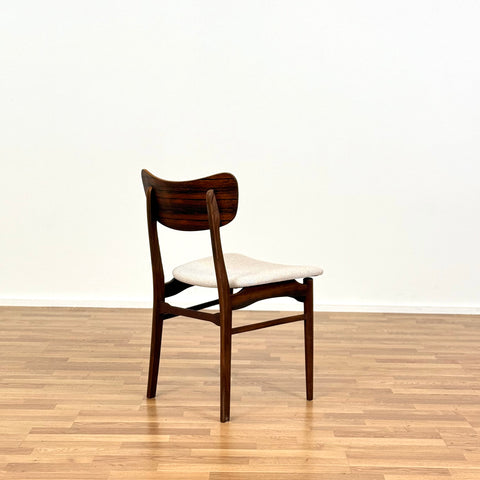 Set of 4 in rosewood and teak, 1950s-60s, Denmark - Beyo Vintage