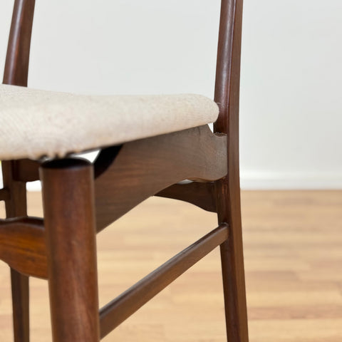 Set of 4 in rosewood and teak, 1950s-60s, Denmark - Beyo Vintage