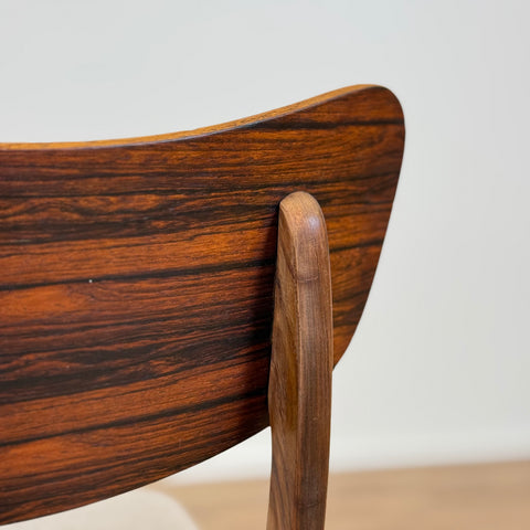 Set of 4 in rosewood and teak, 1950s-60s, Denmark - Beyo Vintage