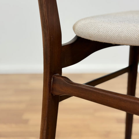 Set of 4 in rosewood and teak, 1950s-60s, Denmark - Beyo Vintage