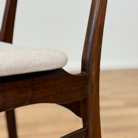 Set of 4 in rosewood and teak, 1950s-60s, Denmark - Beyo Vintage