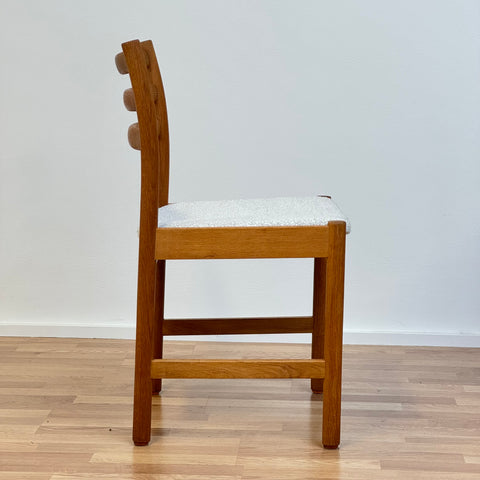 Set of 4 solid oak dining chairs, 1960s Denmark - Beyo Vintage