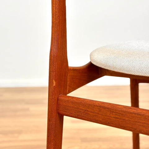 Set of 6 dining chairs by Thorsø Møbelfabrik, 1950s-60s, Denmark - Beyo Vintage