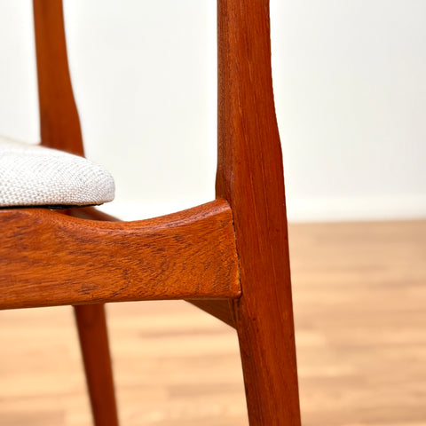 Set of 6 dining chairs by Thorsø Møbelfabrik, 1950s-60s, Denmark - Beyo Vintage
