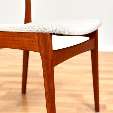Set of 6 dining chairs by Thorsø Møbelfabrik, 1950s-60s, Denmark - Beyo Vintage