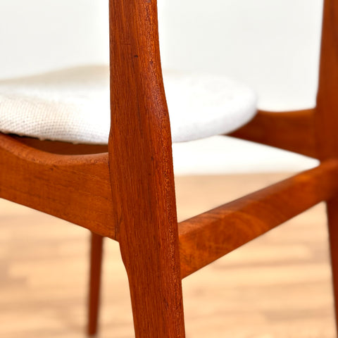 Set of 6 dining chairs by Thorsø Møbelfabrik, 1950s-60s, Denmark - Beyo Vintage
