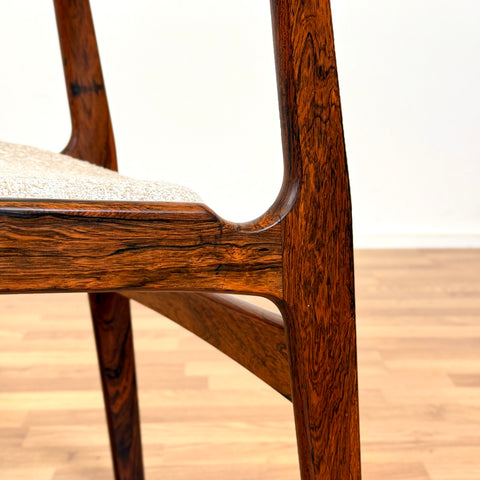 Set of 6 dining chairs in Santos rosewood by Erik Buch for Nova Stolefabrik, 1950s-60s, Denmark - Beyo Vintage