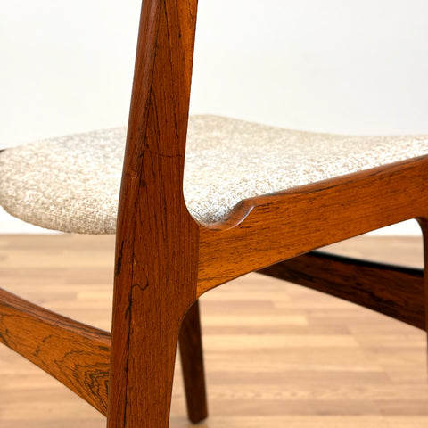 Set of 6 dining chairs in Santos rosewood by Erik Buch for Nova Stolefabrik, 1950s-60s, Denmark - Beyo Vintage
