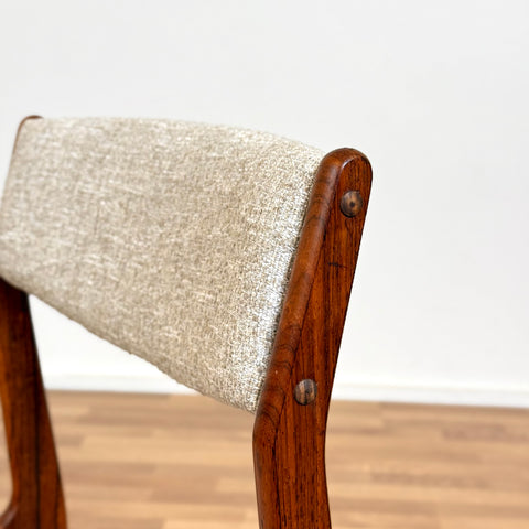 Set of 6 dining chairs in Santos rosewood by Erik Buch for Nova Stolefabrik, 1950s-60s, Denmark - Beyo Vintage