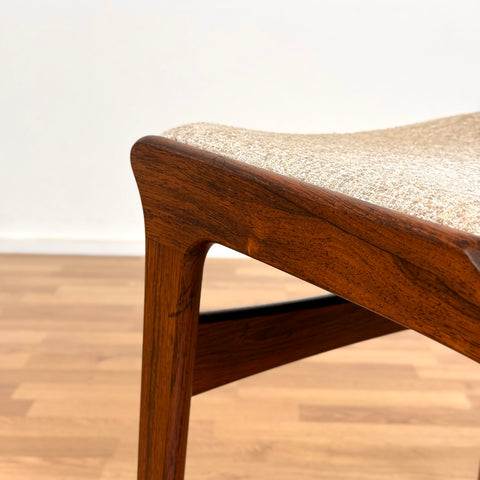 Set of 6 dining chairs in Santos rosewood by Erik Buch for Nova Stolefabrik, 1950s-60s, Denmark - Beyo Vintage