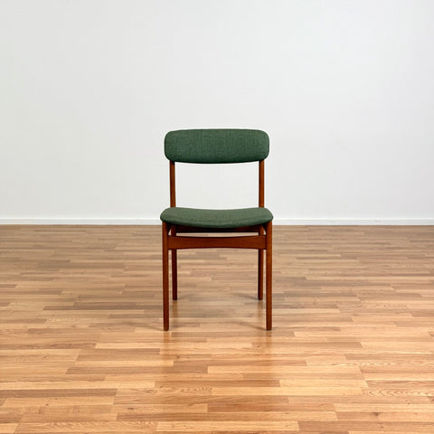 Set of 6 dining chairs in teak, by B. Rasmussen for Thorso Mobelfabrik, 1950s-60s, Denmark - Beyo Vintage