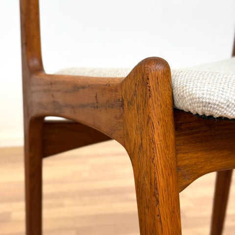 Set of 6 chairs in teak by Sorø Stolefabrik, 1950s-60s, Denmark - Beyo Vintage