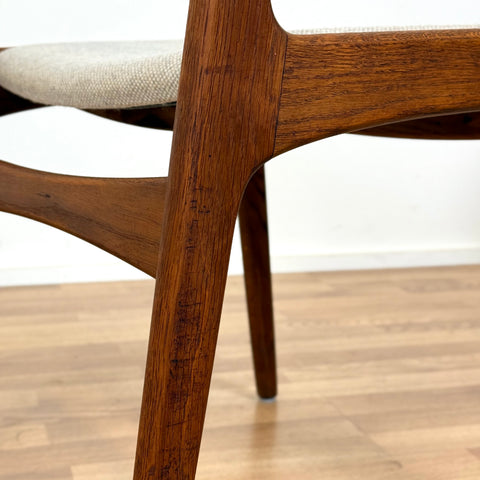 Set of 6 chairs in teak by Sorø Stolefabrik, 1950s-60s, Denmark - Beyo Vintage
