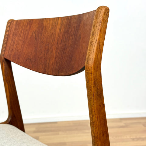 Set of 6 chairs in teak by Sorø Stolefabrik, 1950s-60s, Denmark - Beyo Vintage