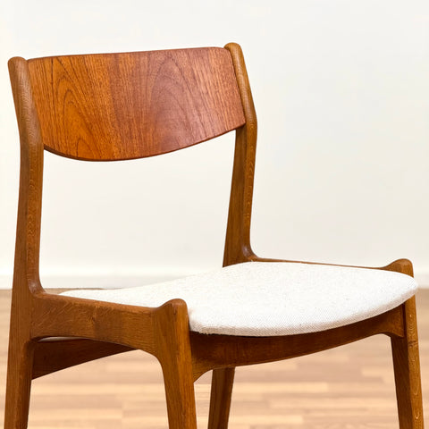 Set of 6 dining chairs in teak by Sorø Stolefabrik, 1950s-60s, Denmark - Beyo Vintage