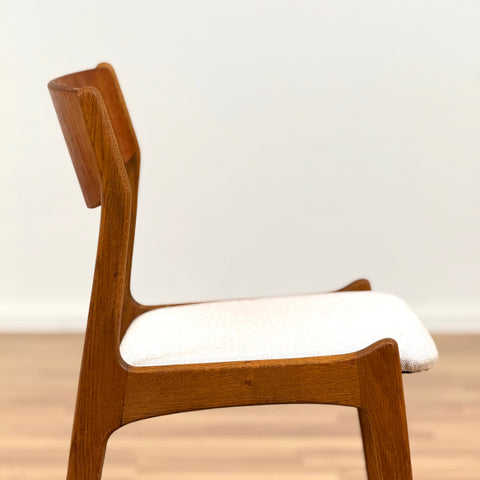 Set of 6 dining chairs in teak by Sorø Stolefabrik, 1950s-60s, Denmark - Beyo Vintage