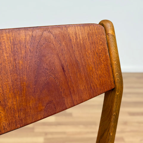 Set of 6 dining chairs in teak by Sorø Stolefabrik, 1950s-60s, Denmark - Beyo Vintage