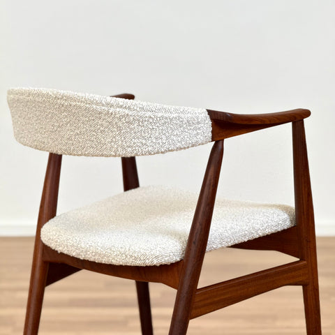 Set of 6 dining chairs, model 213, by Th. Harlev for Farstrup Møbler, 1950s-60s, Denmark - Beyo Vintage