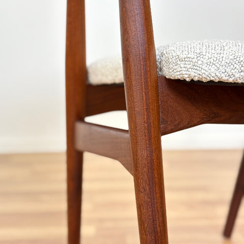 Set of 6 dining chairs, model 213, by Th. Harlev for Farstrup Møbler, 1950s-60s, Denmark - Beyo Vintage