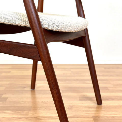 Set of 6 dining chairs, model 213, by Th. Harlev for Farstrup Møbler, 1950s-60s, Denmark - Beyo Vintage