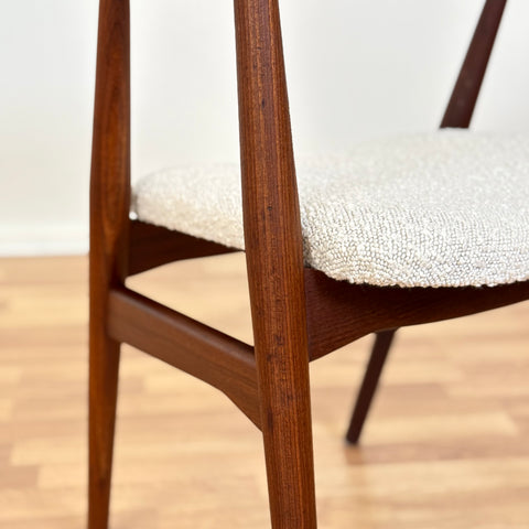Set of 6 dining chairs, model 213, by Th. Harlev for Farstrup Møbler, 1950s-60s, Denmark - Beyo Vintage