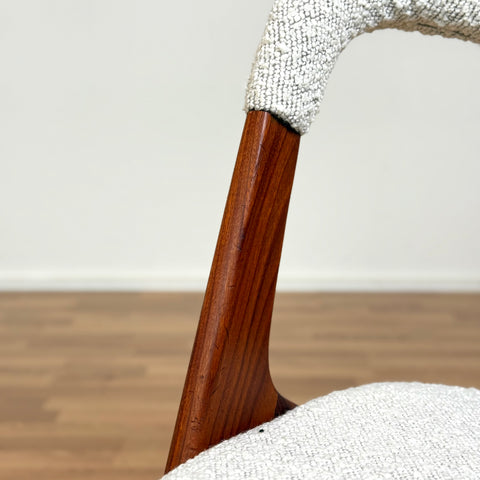 Set of 8 dining chairs "Sonja Chair" in teak by Johannes Andersen for Vamo, 1950s-60s, Denmark - Beyo Vintage