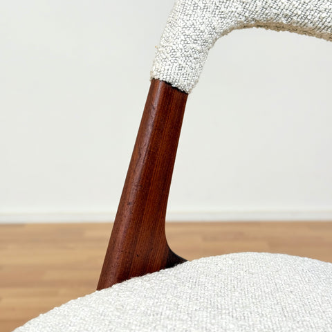 Set of 8 dining chairs "Sonja Chair" in teak by Johannes Andersen for Vamo, 1950s-60s, Denmark - Beyo Vintage