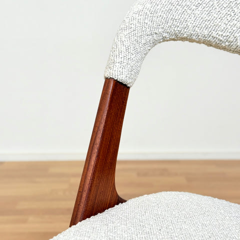 Set of 8 dining chairs "Sonja Chair" in teak by Johannes Andersen for Vamo, 1950s-60s, Denmark - Beyo Vintage