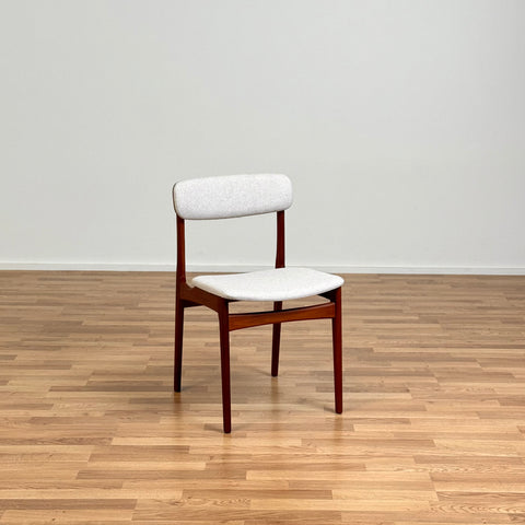 Set of 8 dining chairs in teak by B. Rasmussen for Thorso Møbelfabrik, 1950s-60s, Denmark - Beyo Vintage