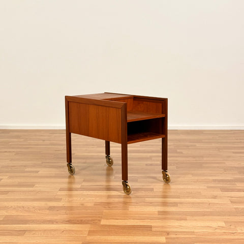 Side table "Gerti" in teak by Bengt Ruda for IKEA, 1950s-60s, Sweden