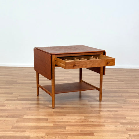 Small sideboard "AT-33" in teak & oak by Hans J. Wegner for Andreas Tuck, 1950s-60s, Denmark - Beyo Vintage